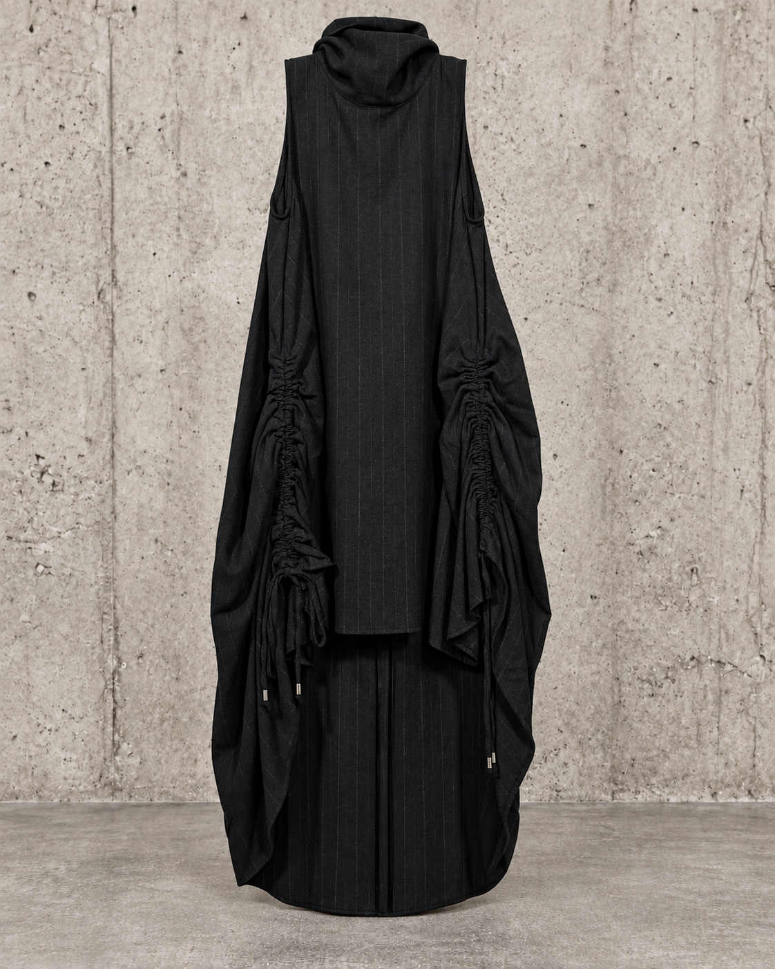 Vestido asimétrico negro La Haine – vista 4 de 8
