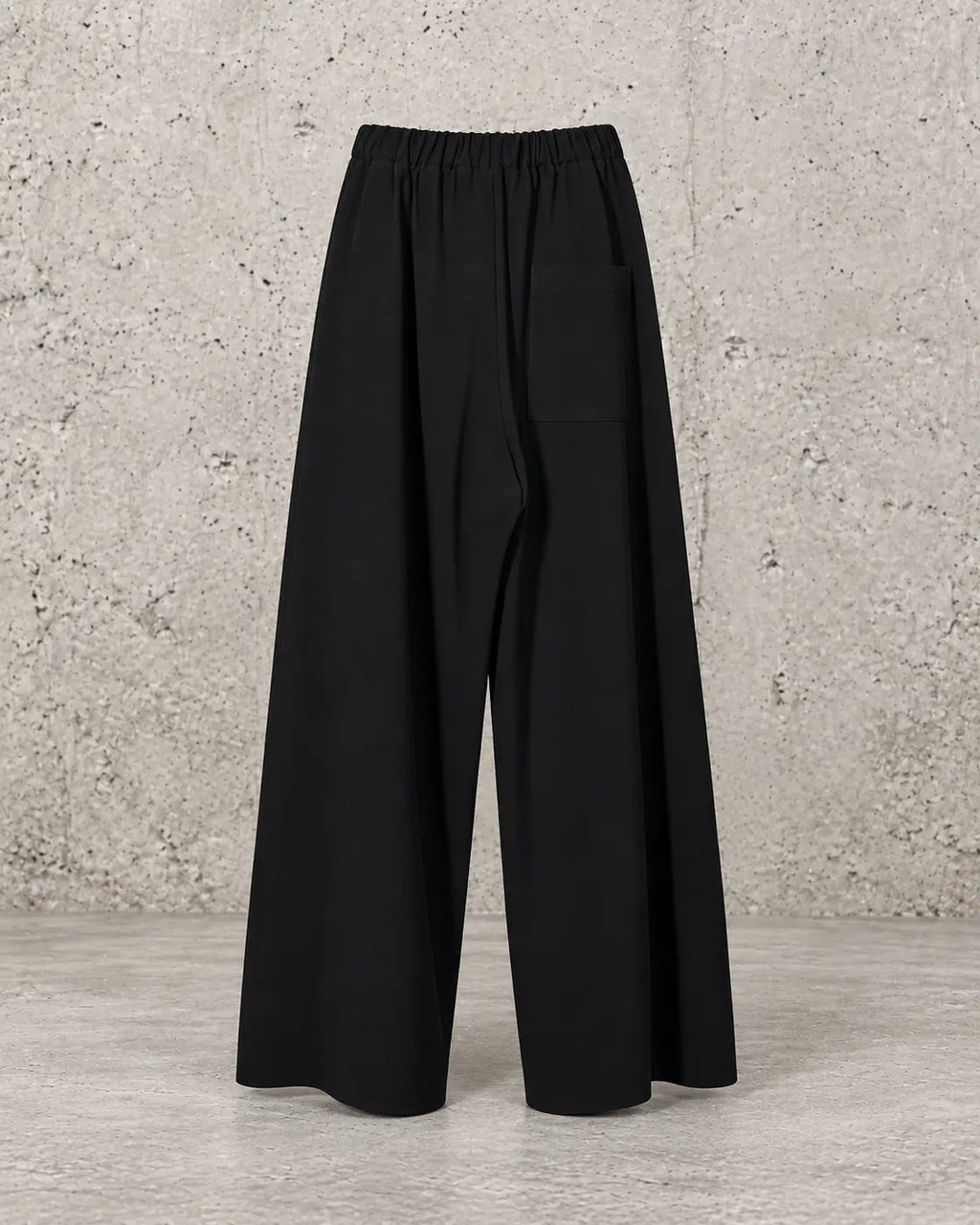 Pantalón palazzo negro Manesera – vista 5 de 5