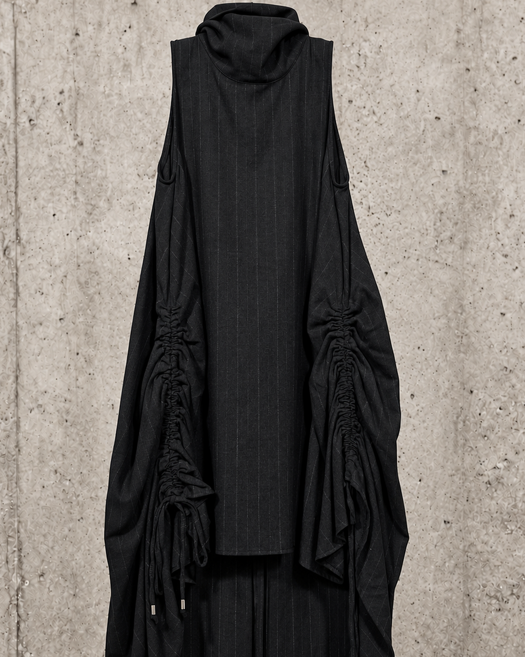 Vestido asimétrico negro La Haine – vista 6 de 8