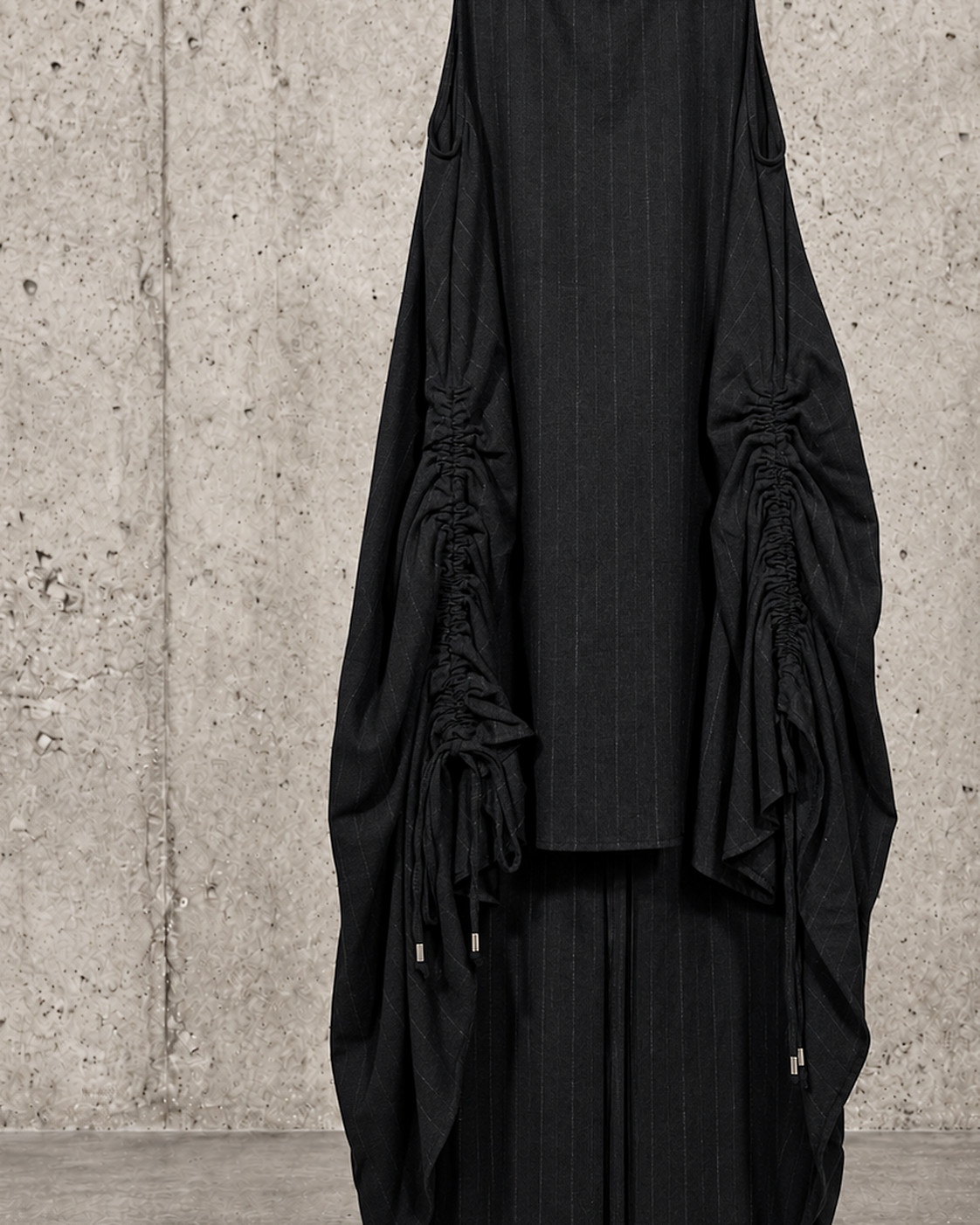Vestido asimétrico negro La Haine – vista 7 de 8
