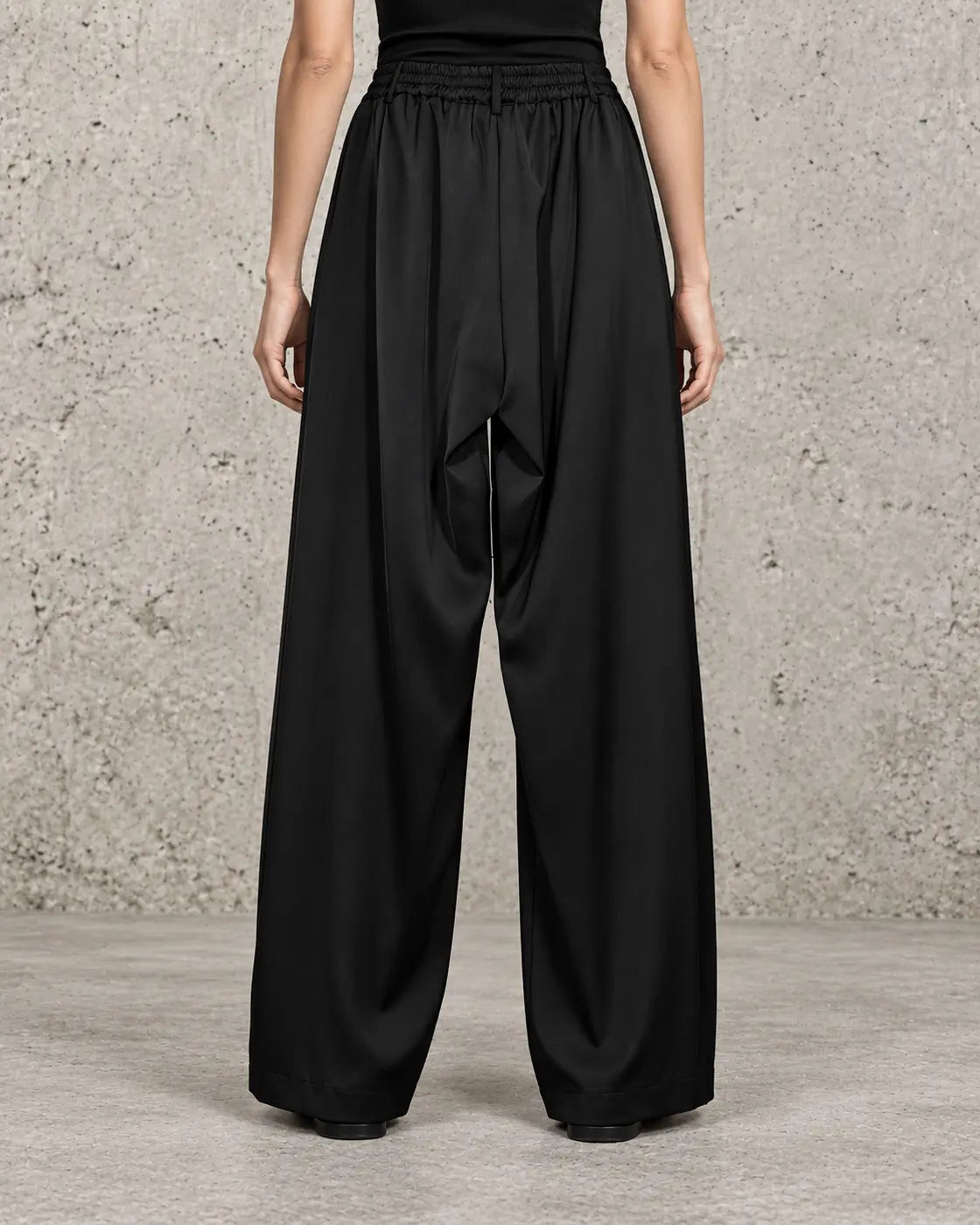 Pantalón sastre amplio negro La Haine – vista 2 de 5