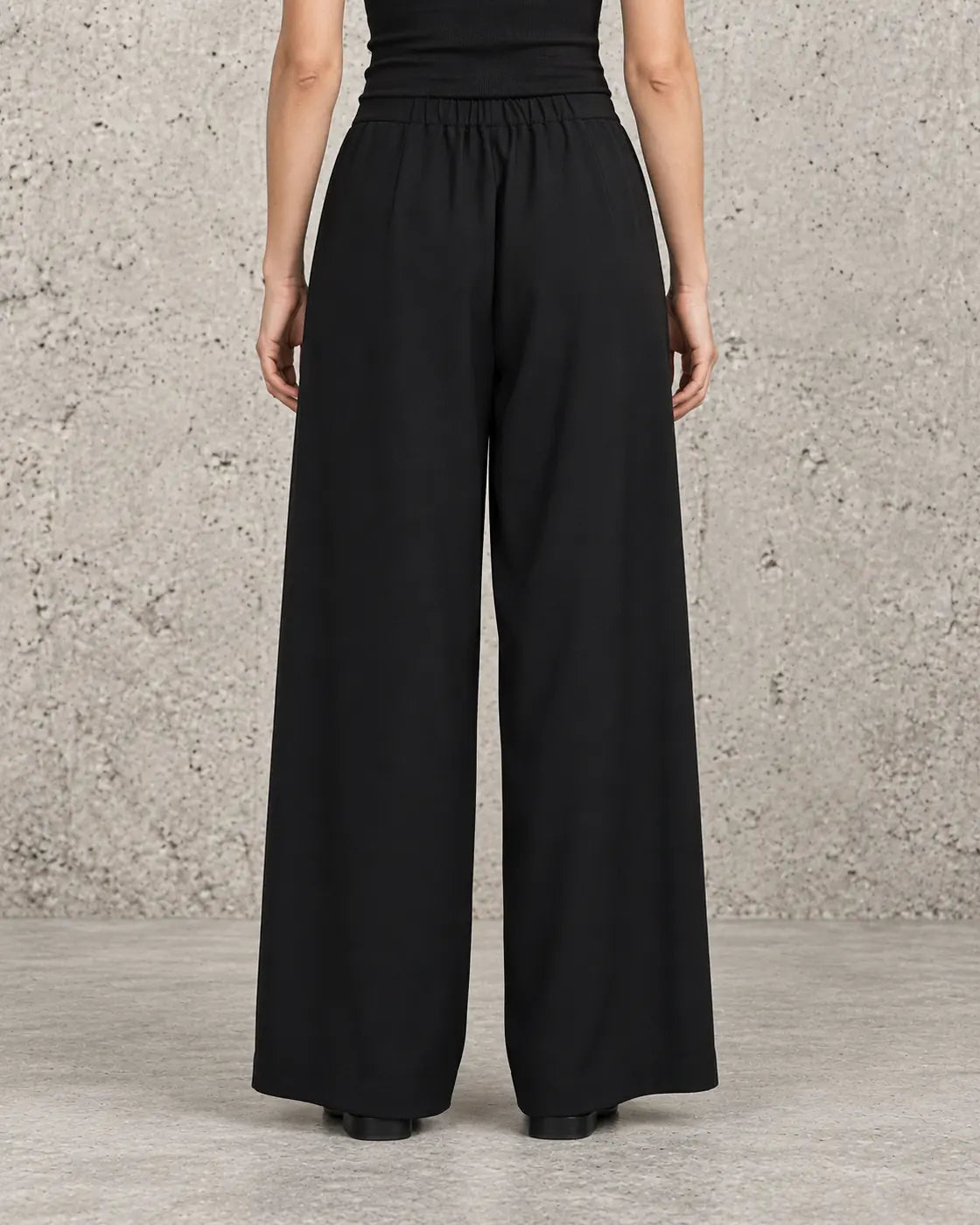 Pantalón sastre negro Manesera – vista 2 de 5