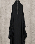 Vestido asimétrico negro La Haine