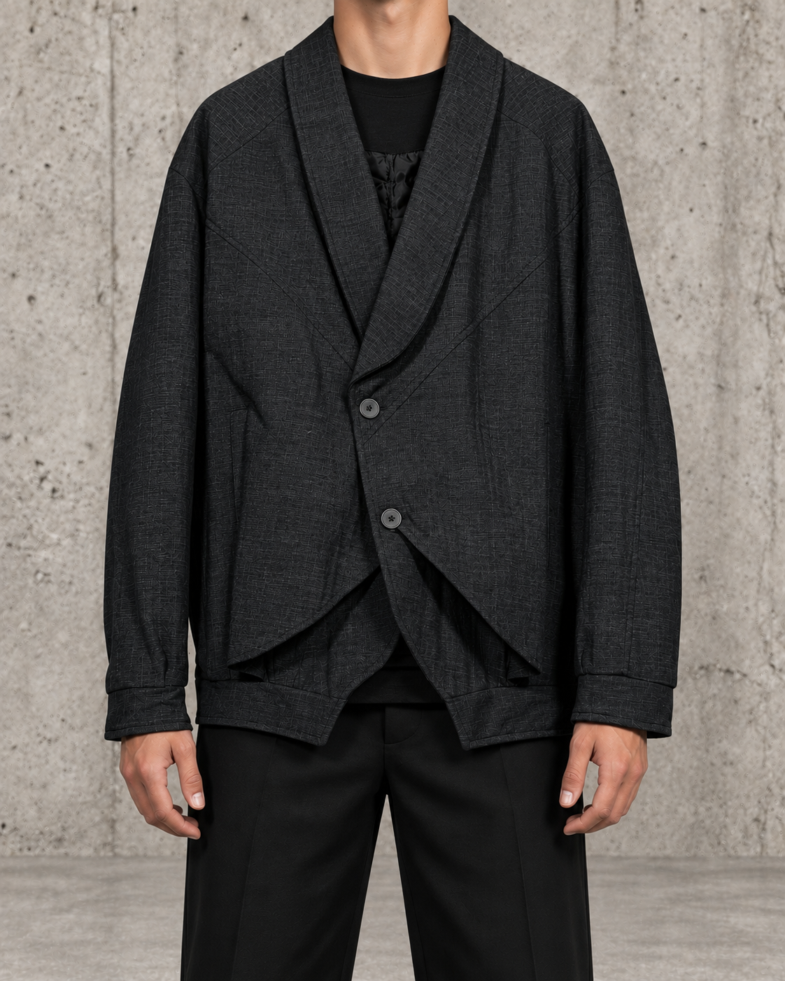 Chaqueta gris oscuro La Haine Inside Us – vista 2 de 8