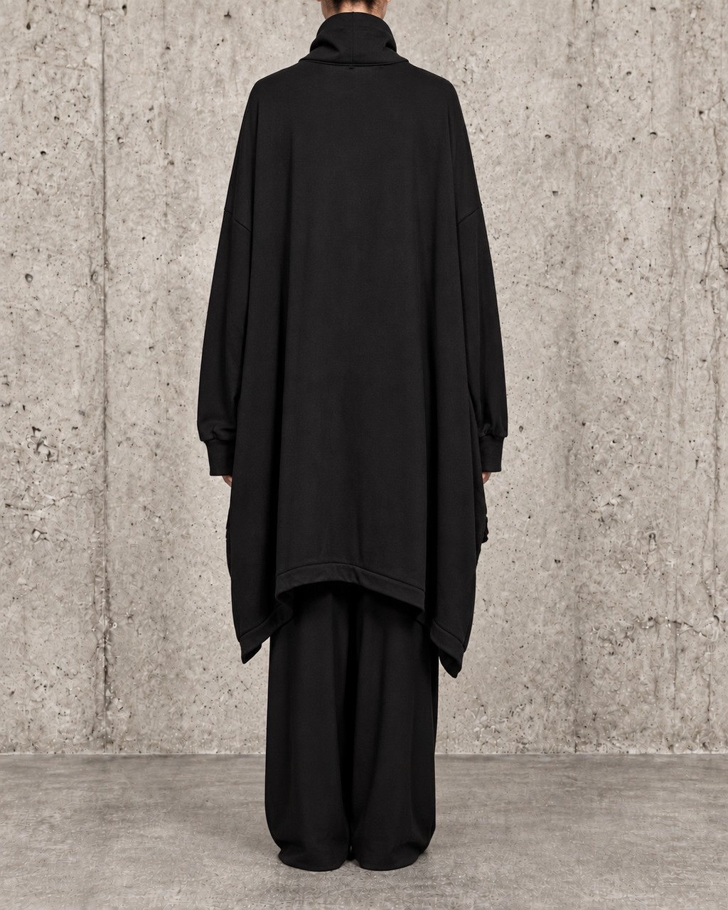 Cárdigan oversize negro La Haine – vista 2 de 8
