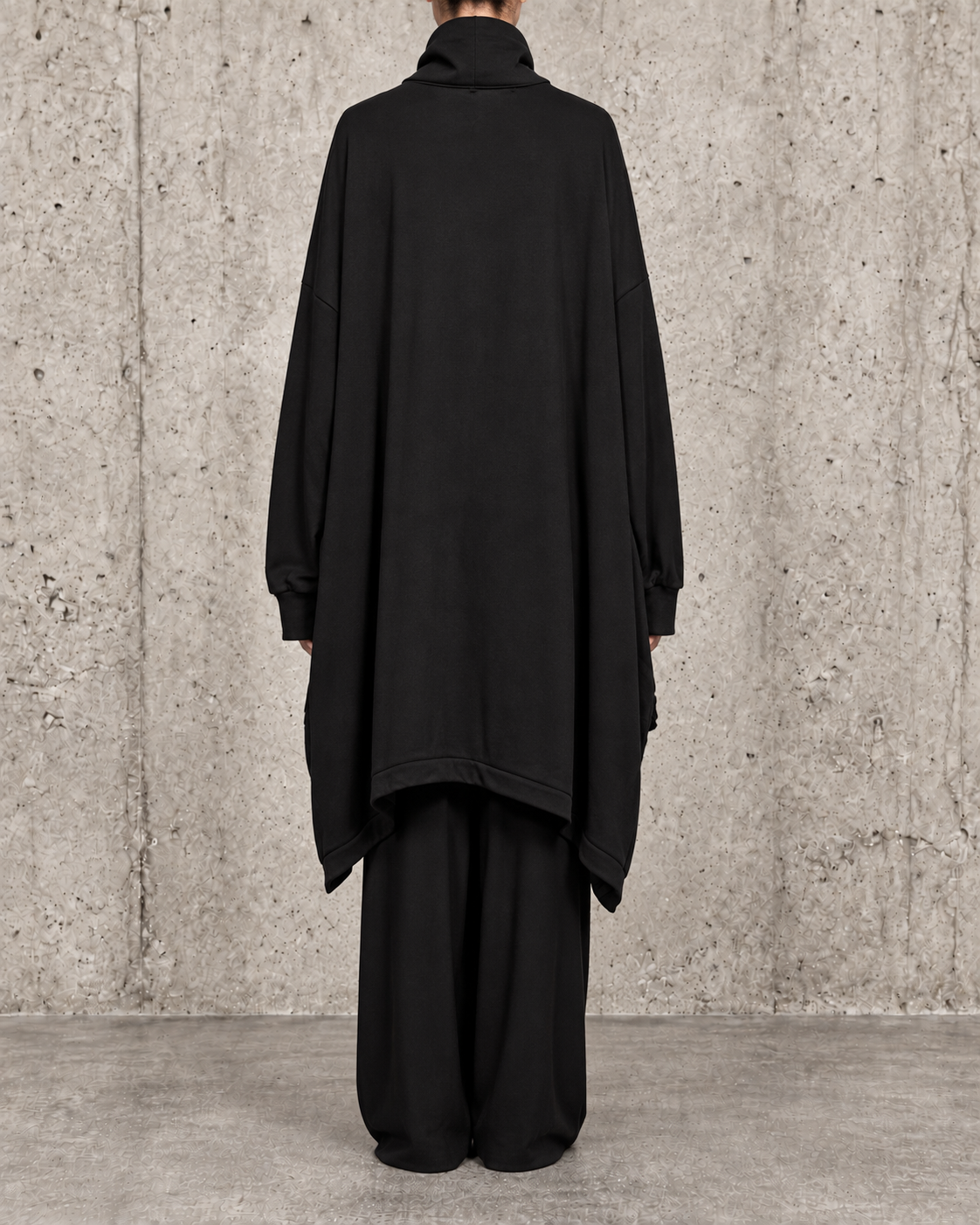 Cárdigan oversize negro La Haine – vista 2 de 8