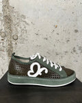 Zapatilla calada verde menta Felmini