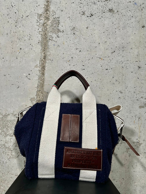 Bolso Aviator's Kit Bag azul Manikomio Design