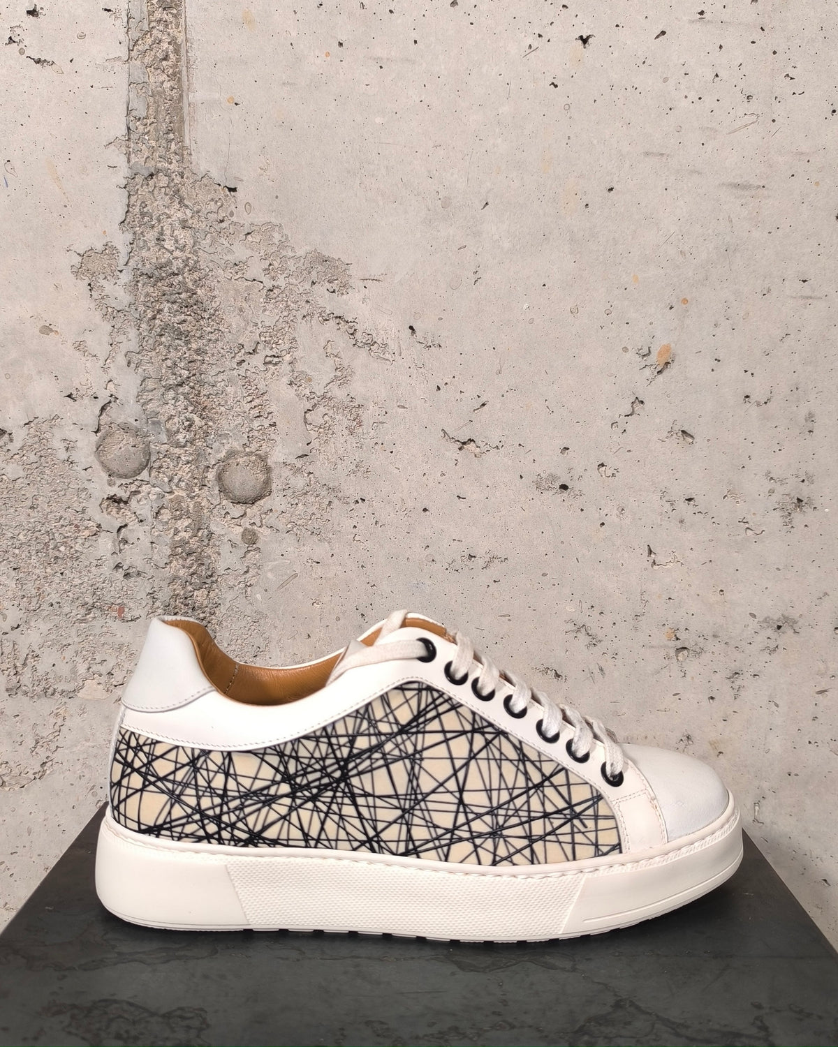 Zapatilla blanca Mister