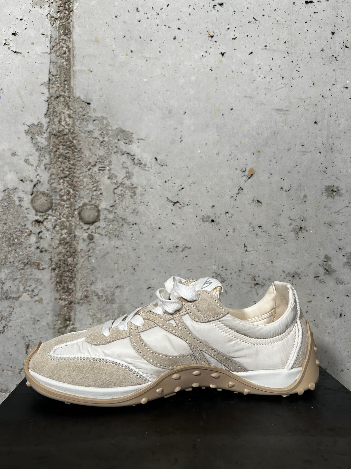 Zapatilla deportiva blanco roto Palomitas