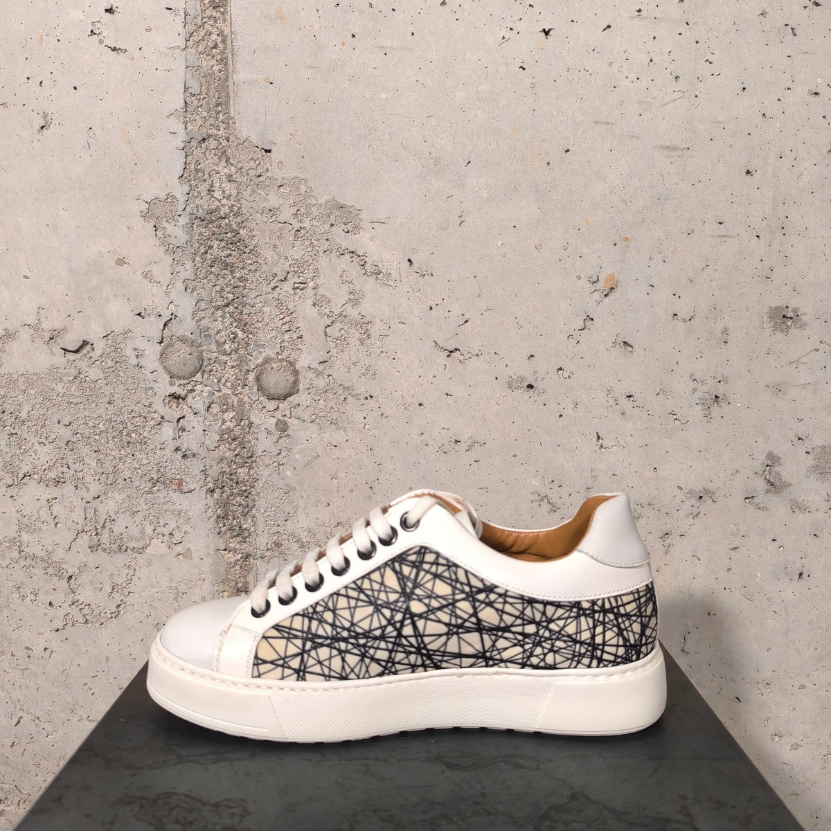 Zapatilla blanca Mister