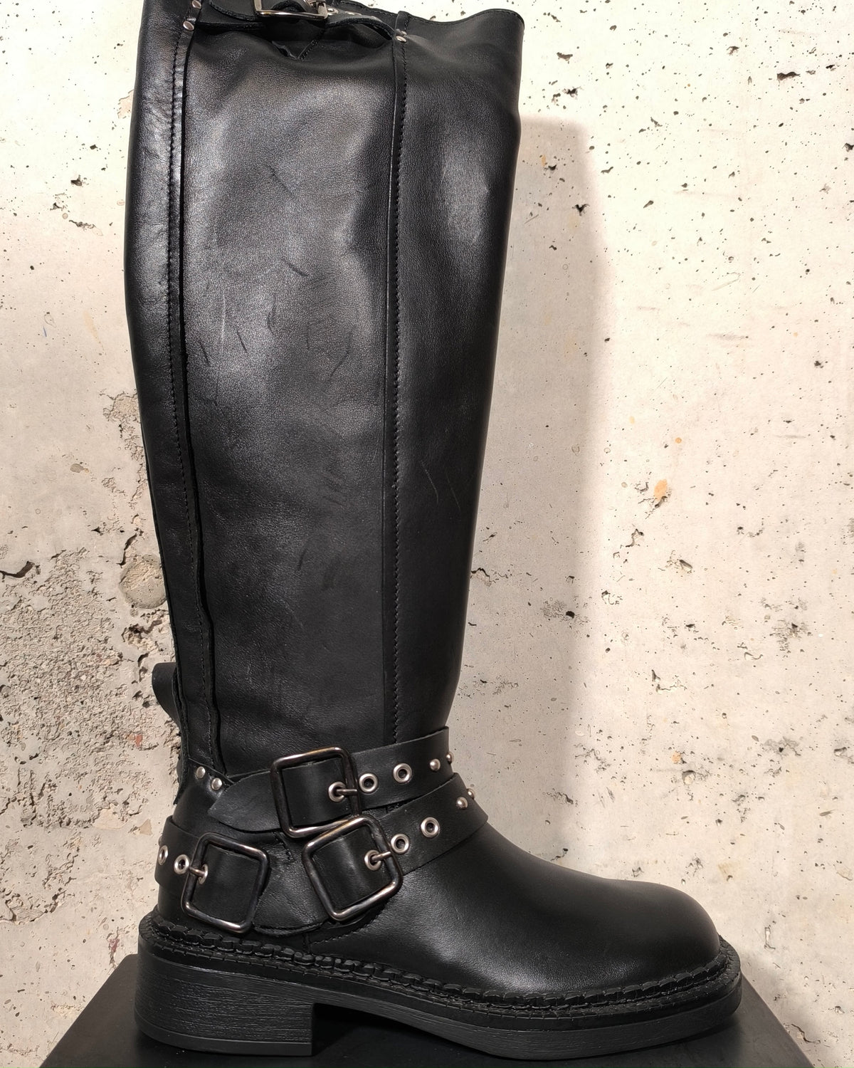 Bota alta negra Felmini
