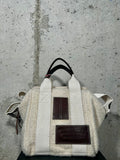 Bolso Aviator's Kit Bag marfil Manikomio Design
