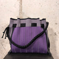 Bolso plisado morado Bardasú