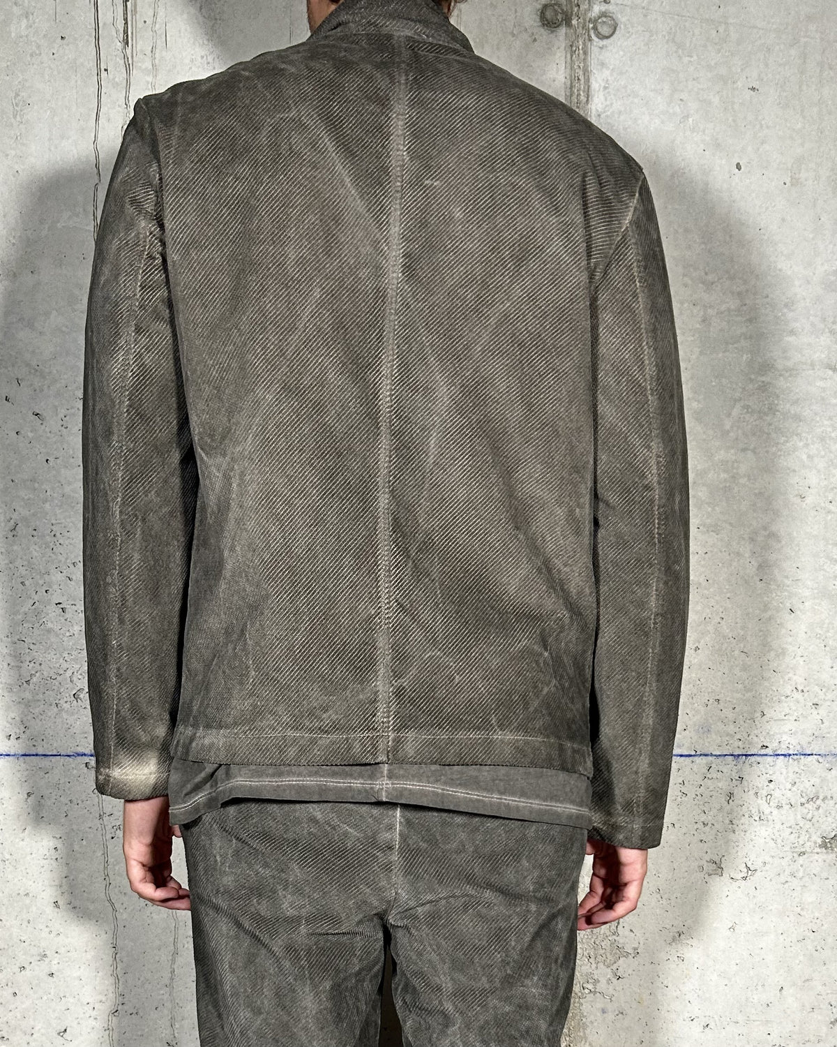 Chaqueta gris oscuro La Haine Inside Us, vista trasera
